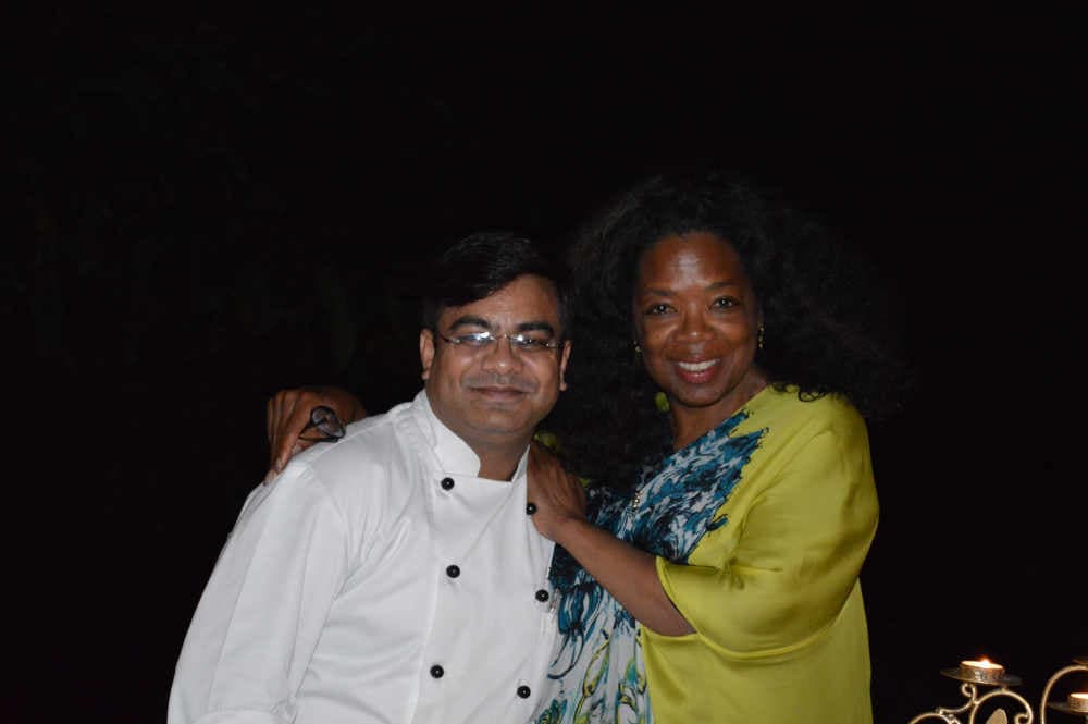 Served for Oprah Winfrey